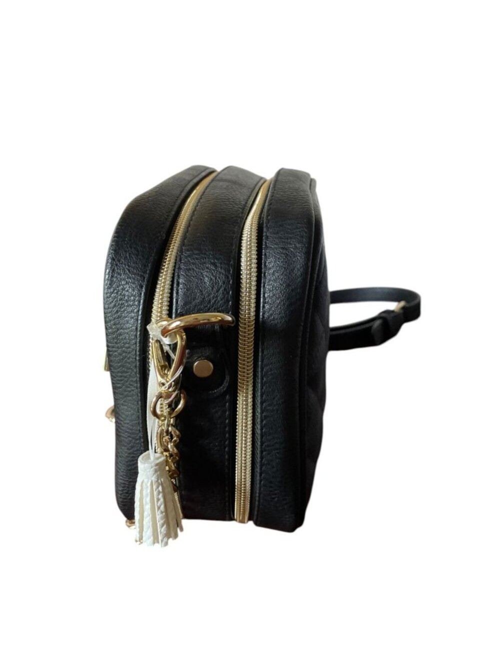 Itzy Ritzy Double Take Crossbody Diaper Bag - Black - Picture 12 of 16